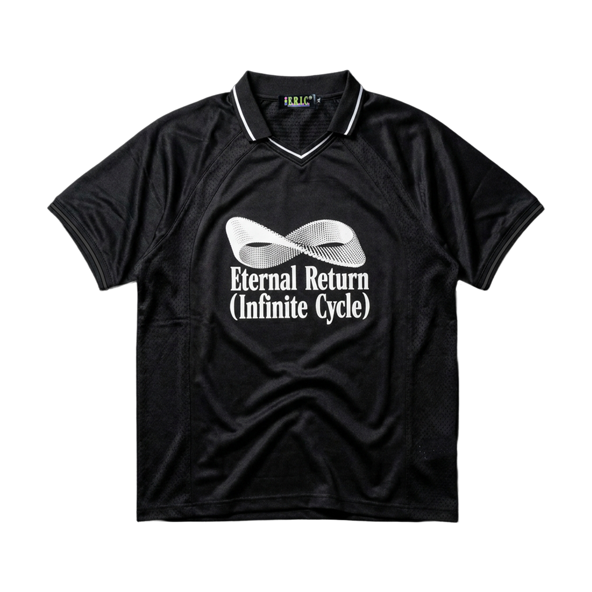 Classic Logo Striped V-Neck Jersey