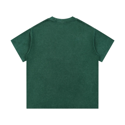 Serpent Mineral Wash Waffle Knit Tee