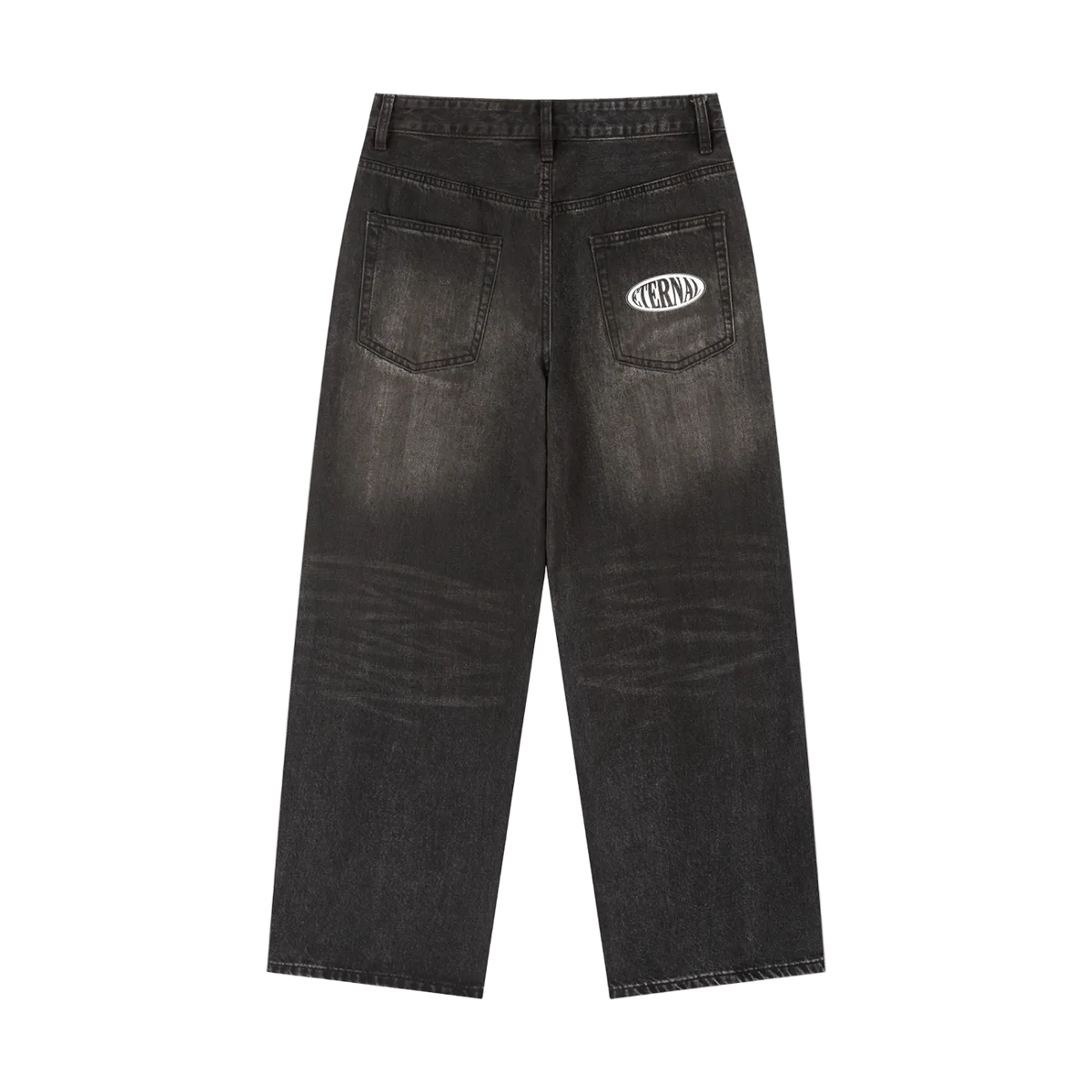 Vintage Wash Heavyweight Denim Jeans