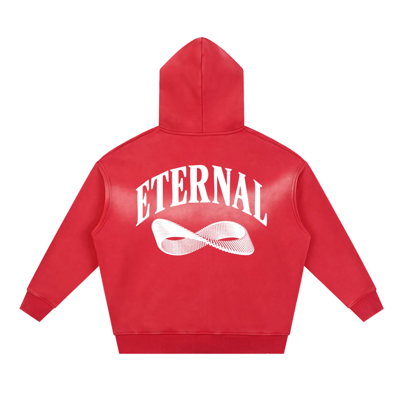 Möbius Sunfade Zip Boxy Fleece Hoodie