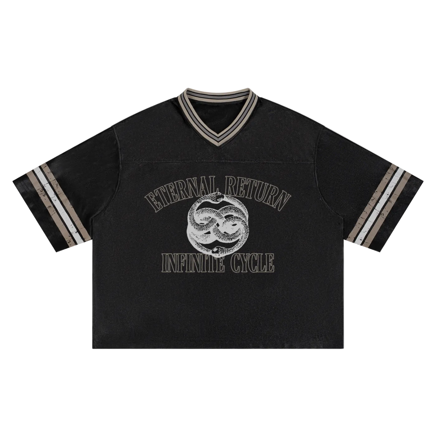 Serpent Striped Soccer Jersey