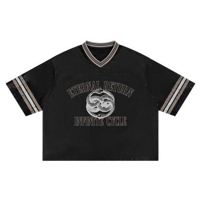 Serpent Striped Soccer Jersey