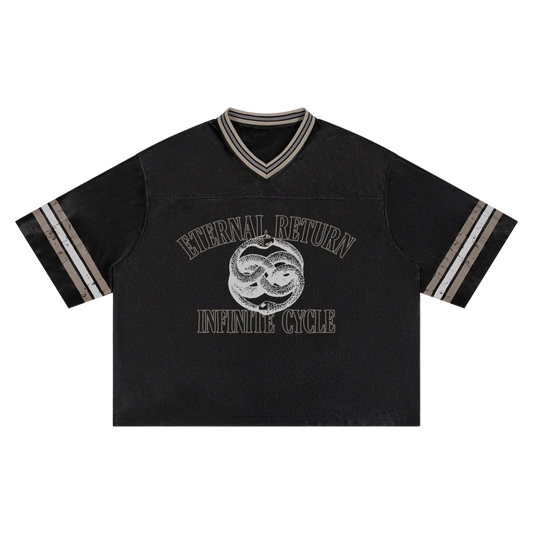 Serpent Striped Soccer Jersey