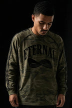 Möbius Camo Loose Long Sleeve Tee