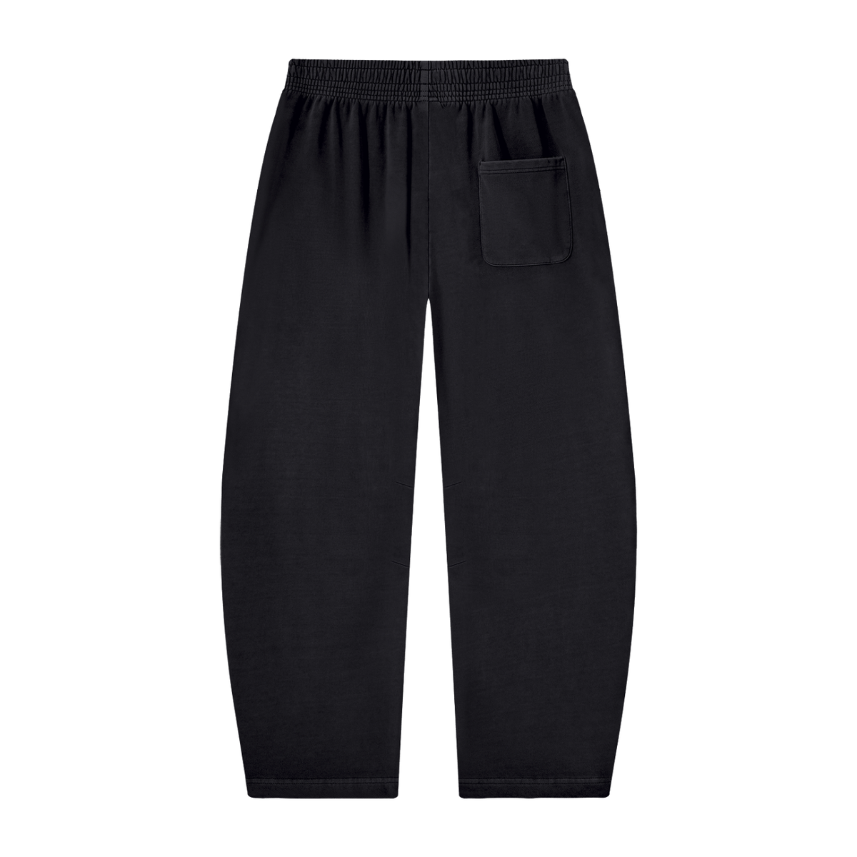 "LEARN LIFE" Vintage Washed Barrel Leg Sweatpants