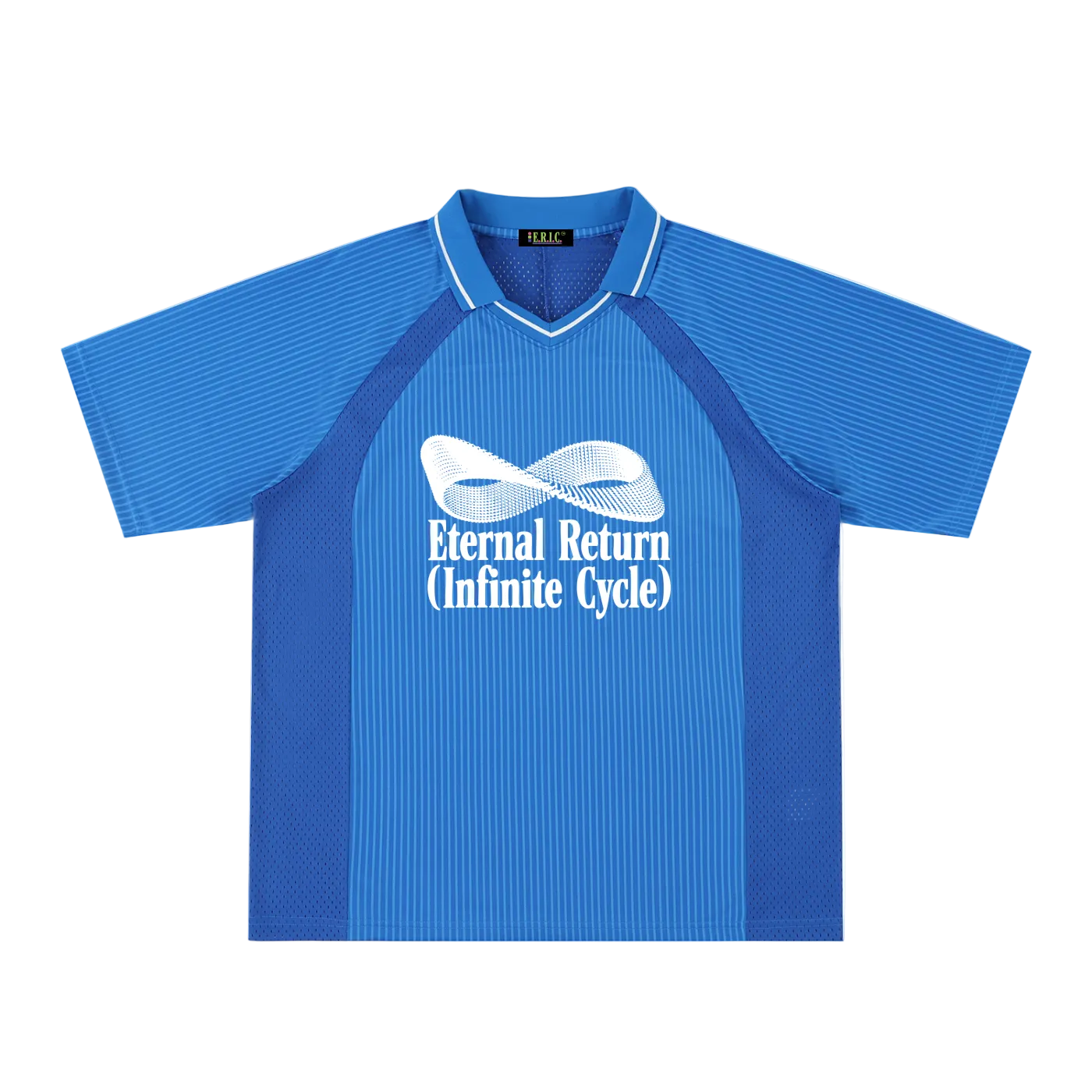 Classic Logo Striped V-Neck Jersey