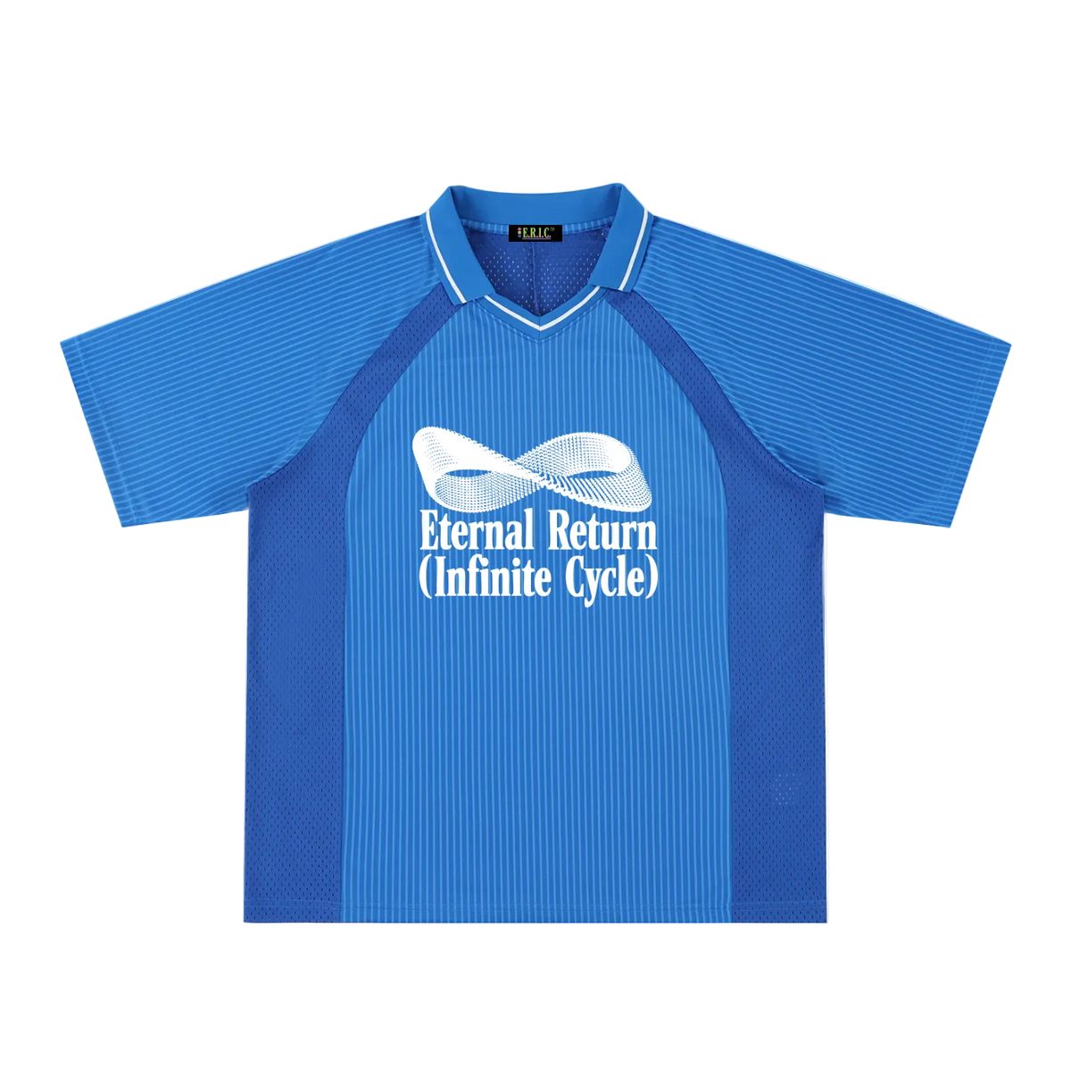 Classic Logo Striped V-Neck Jersey