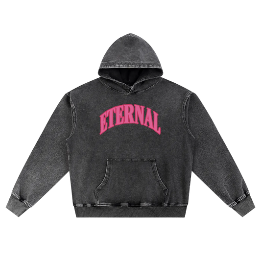 ETERNAL Snow Wash Oversized Hoodie