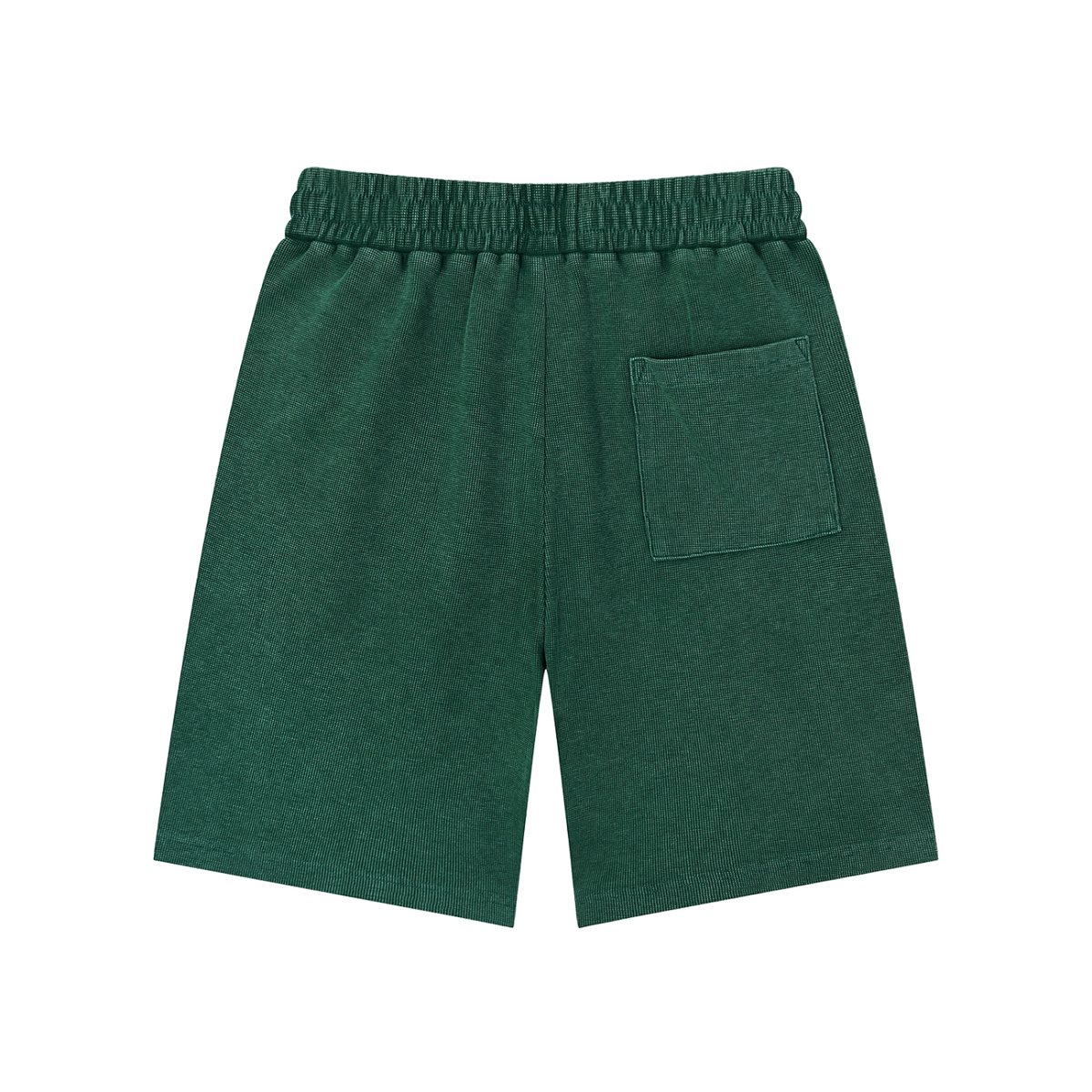 Serpent Mineral Wash Waffle Knit Shorts