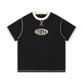 Black t-shirt with 'ETERNAL' logo on a white background