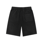 Serpent Mineral Wash Waffle Knit Shorts