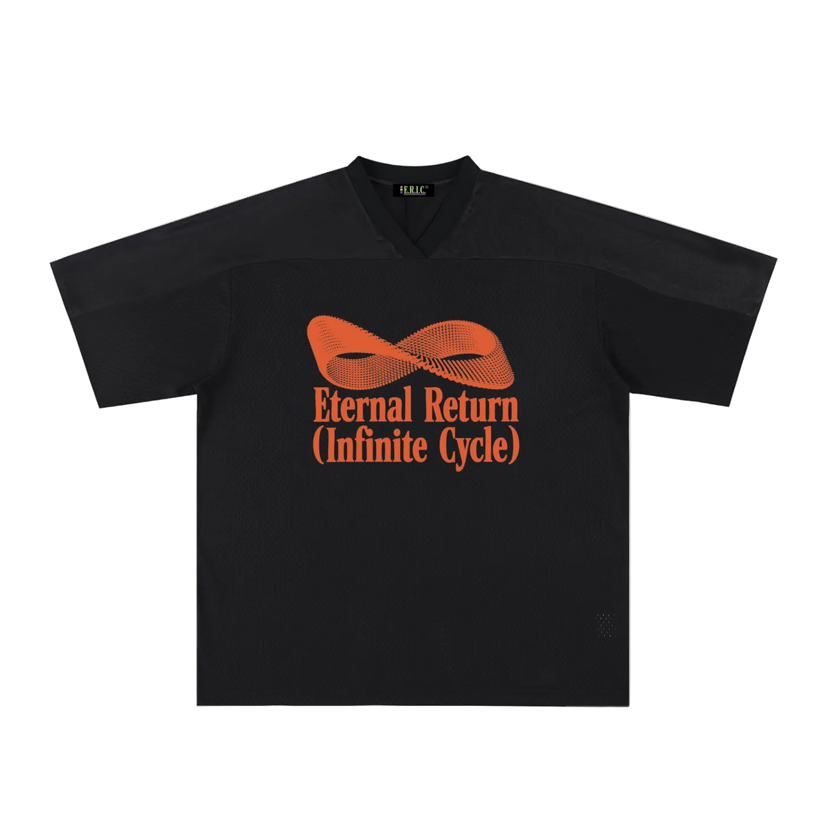 Classic Logo Mesh V-Neck Soccer Jersey