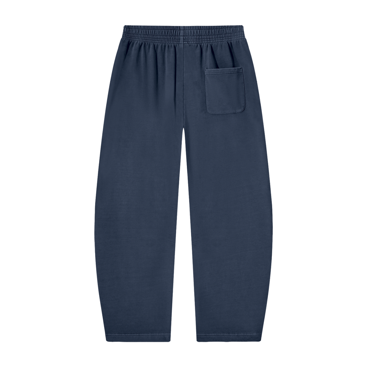 "LEARN LIFE" Vintage Washed Barrel Leg Sweatpants