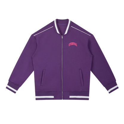 ETERNAL Contrast Piping Zip Bomber Jacket