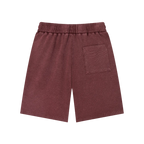 Serpent Mineral Wash Waffle Knit Shorts