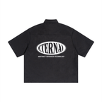 Oval Logo Boxy Heavyweight Short Sleeve Shirt