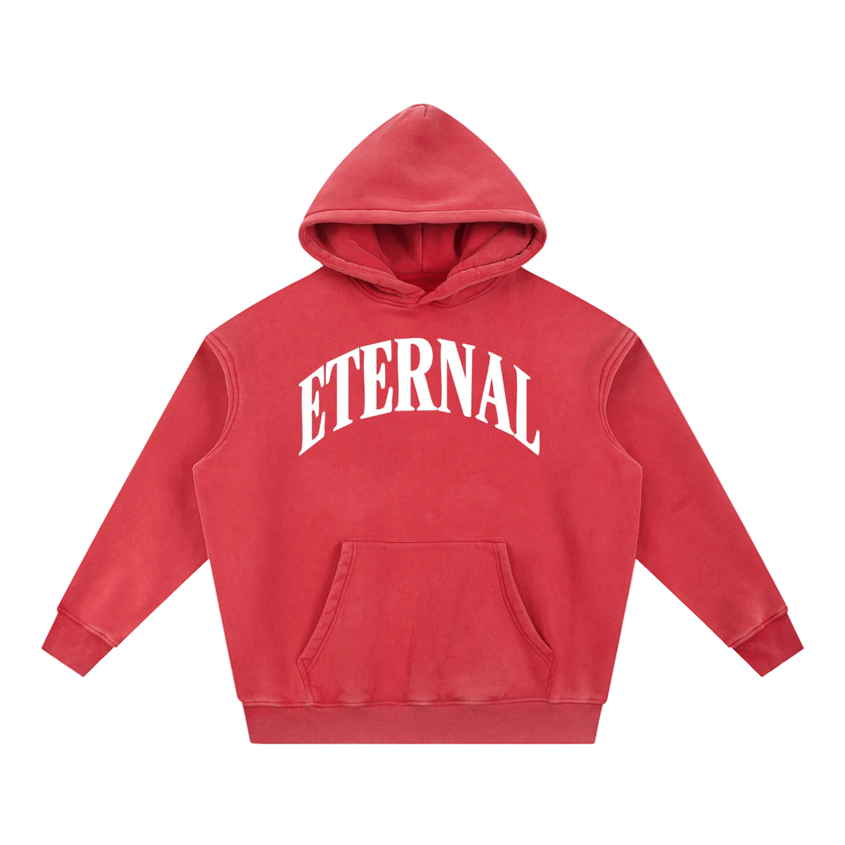 ETERNAL Snow Wash Fleece Oversize Hoodie