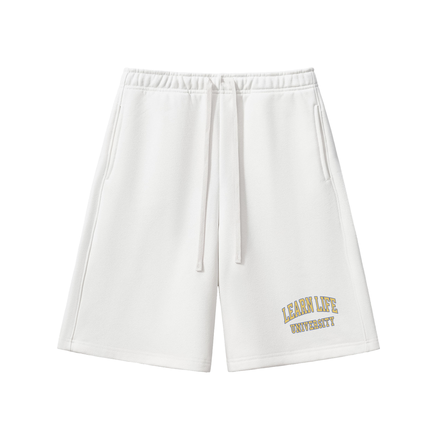 "LEARN LIFE" Heavyweight Fleece Shorts