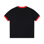 Planet Eternal Contrast Edge Ribbed Crewneck Tee