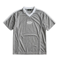 Oval Logo Shadow Stripe Collared Soccer Jersey