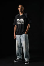 Classic Logo Striped V-Neck Jersey