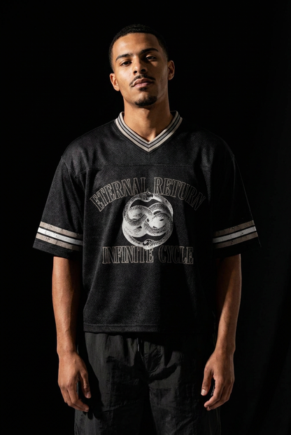Serpent Striped Soccer Jersey