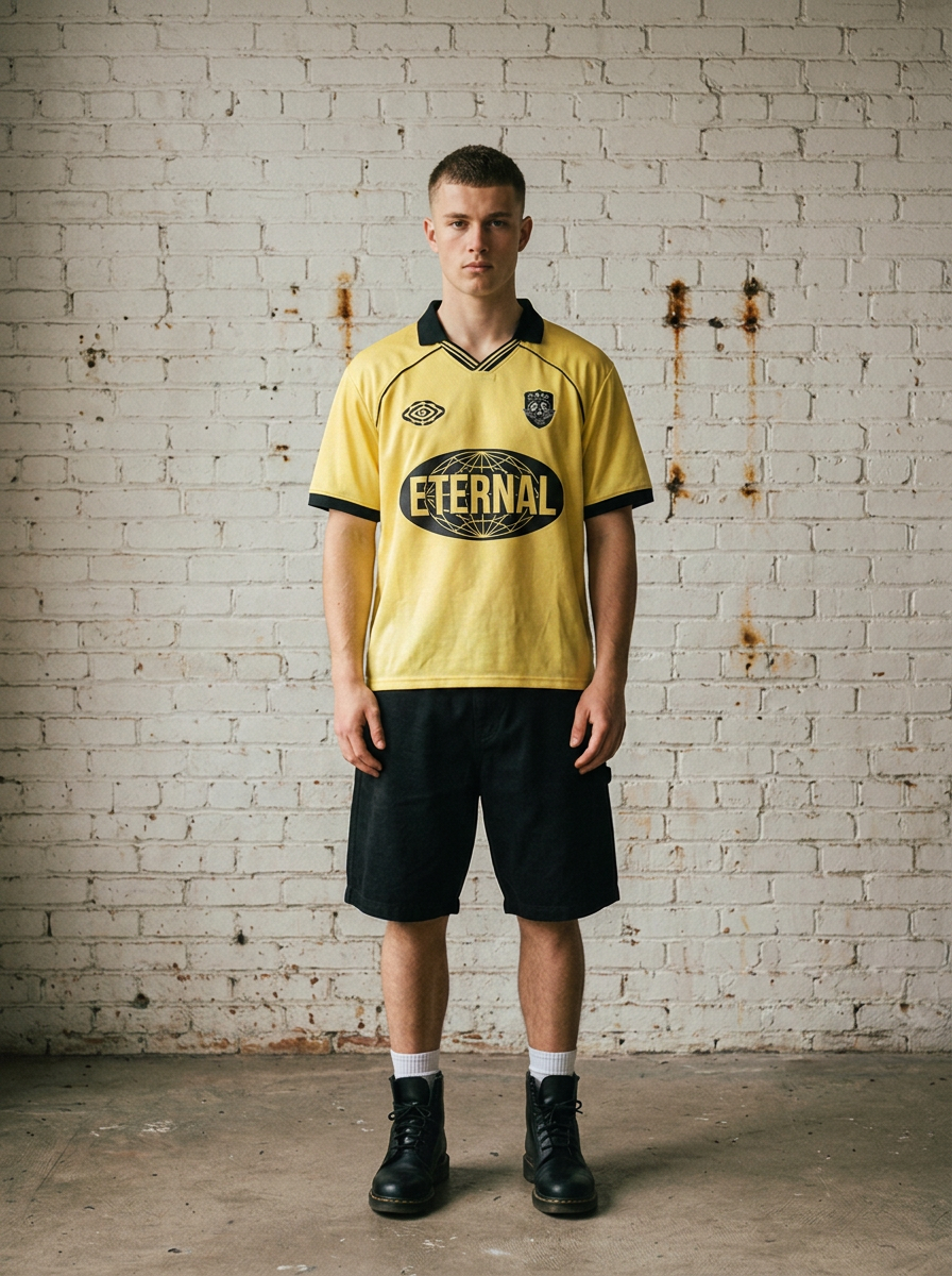Worldwide Collared Piping Soccer Jersey