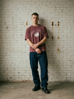 Serpent Mineral Wash Waffle Knit Tee