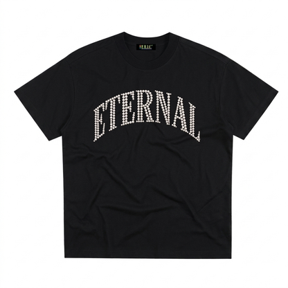 パールプリントTシャツ