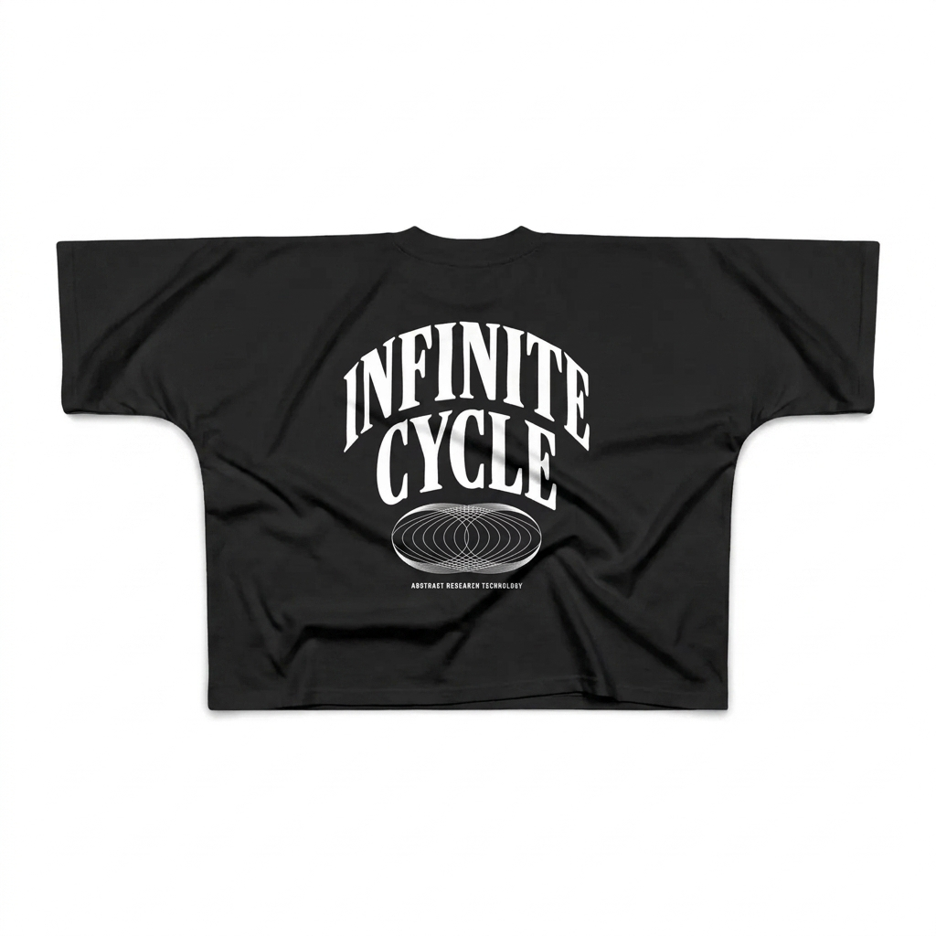 インフィニット・サイクル オーバーサイズド・ワンピースボクシーTee
