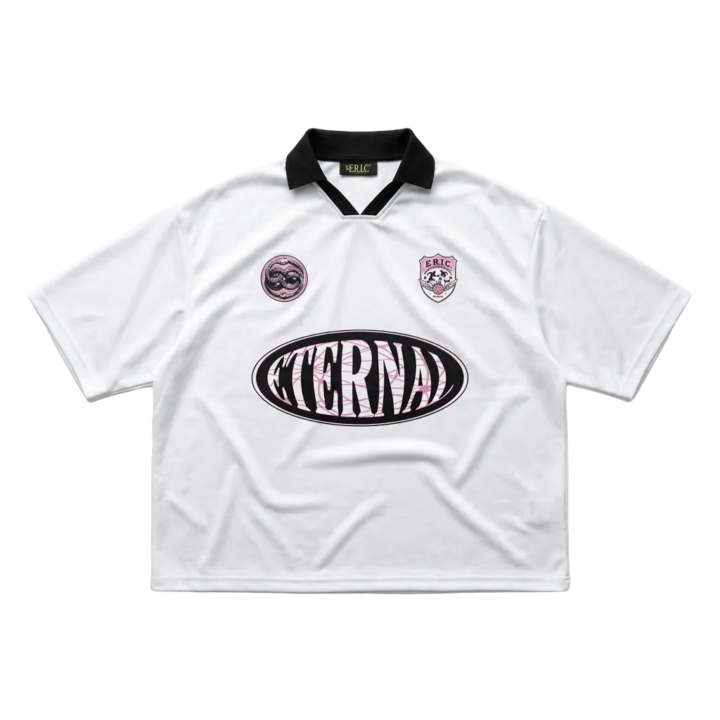 ERIC FC Striped Boxy Soccer Jersey