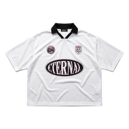 ERIC FC Striped Boxy Soccer Jersey