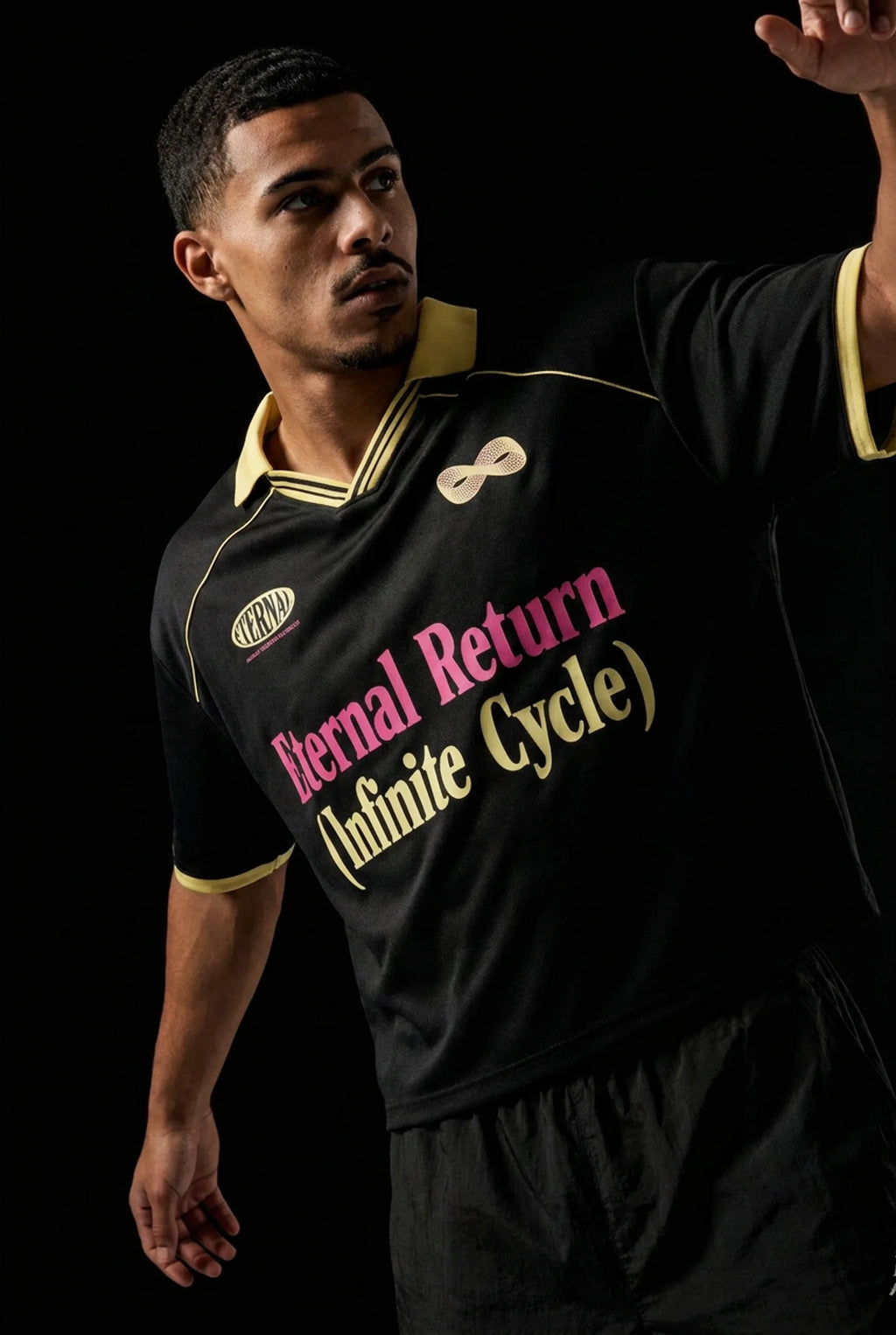 E.R.I.C. Collared Piping Boxy Soccer Jersey