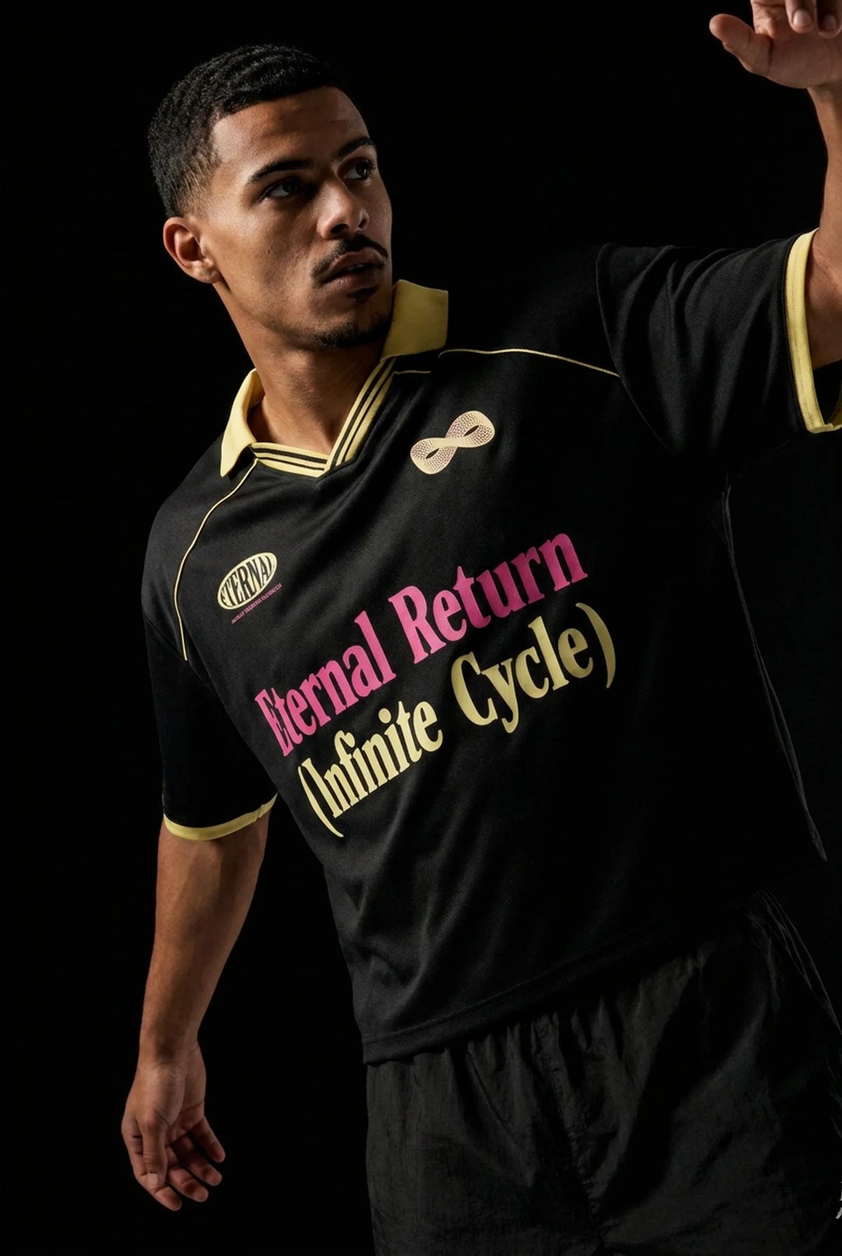 E.R.I.C. Collared Piping Boxy Soccer Jersey