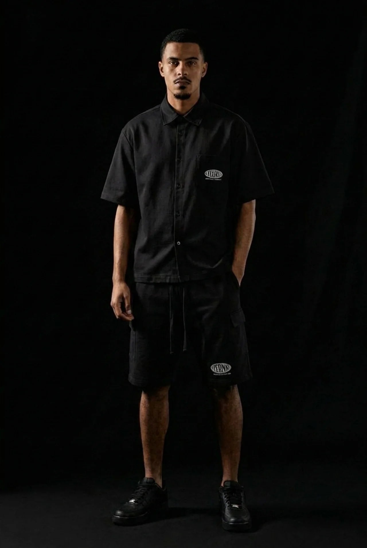 Oval Logo Boxy Heavyweight Short Sleeve Shirt