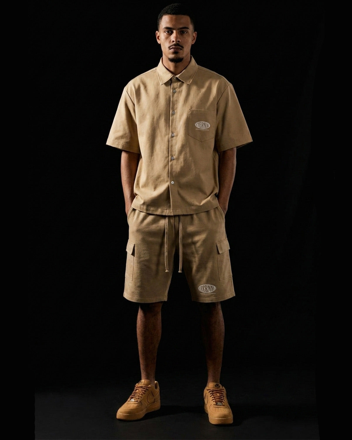 Oval Logo Boxy Heavyweight Short Sleeve Shirt