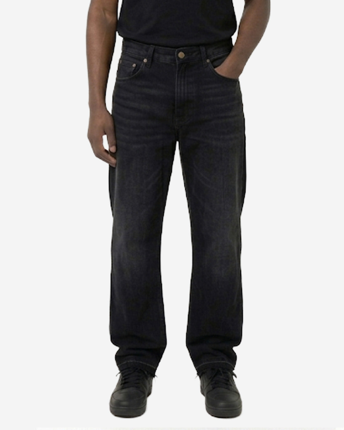Vintage Wash Heavyweight Denim Jeans
