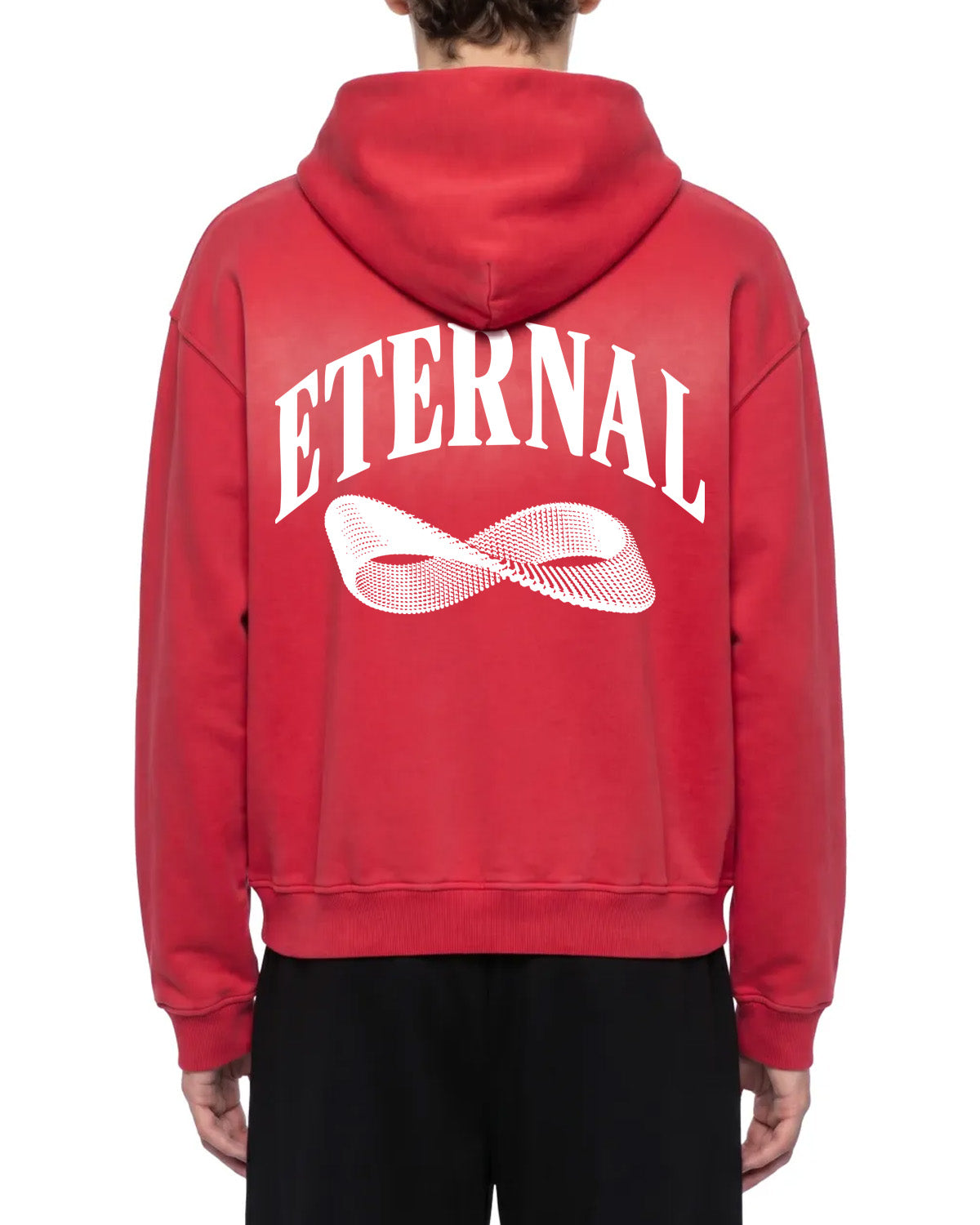 Möbius Sunfade Zip Boxy Fleece Hoodie