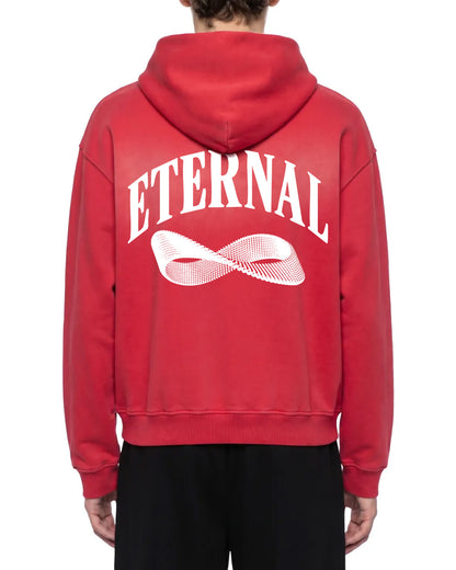 Möbius Sunfade Zip Boxy Fleece Hoodie